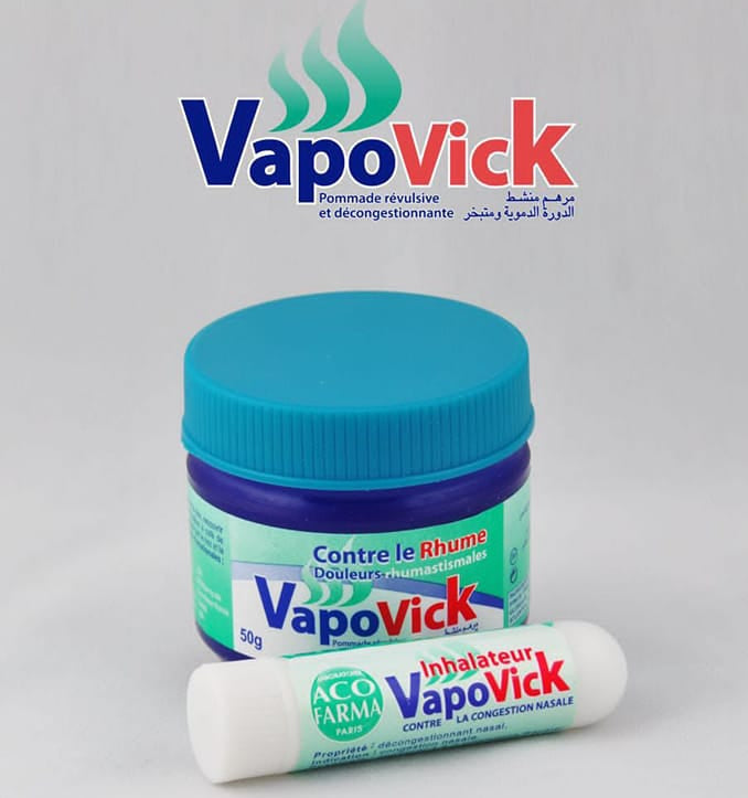 APOVICK Contre le Rhume baume décongestionnant respiratoire eucalyptus menthol soulagement naturel - novaparapharmacie