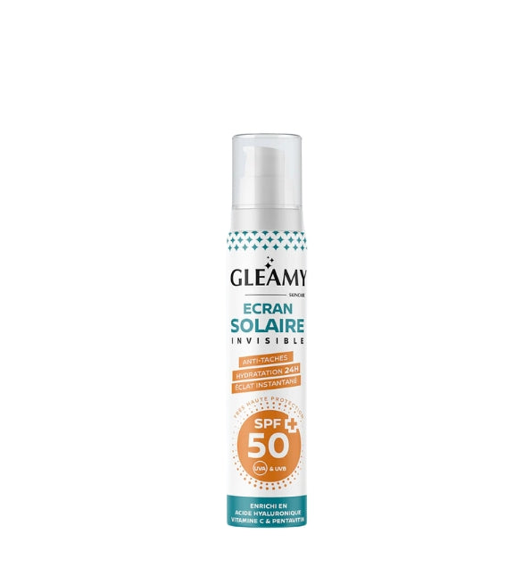 GLEAMY ECRAN SOLAIRE INVISIBLE SPF50+ 50ML | Nova Para