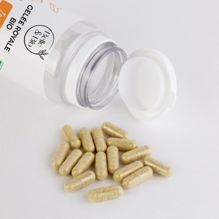 BELLE & BIO Gelée Royale Tonus Bio 120 gélules flacon complément énergie boost vitalité performances - novaparapharmacie
