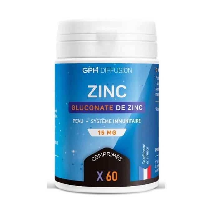 GPH Gluconate De Zinc 60 Comprimés
