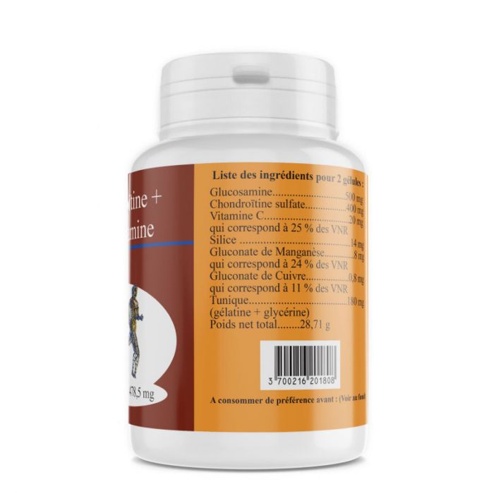 Gph Diffusion Chondroitine Glucosamine 60 Gélules