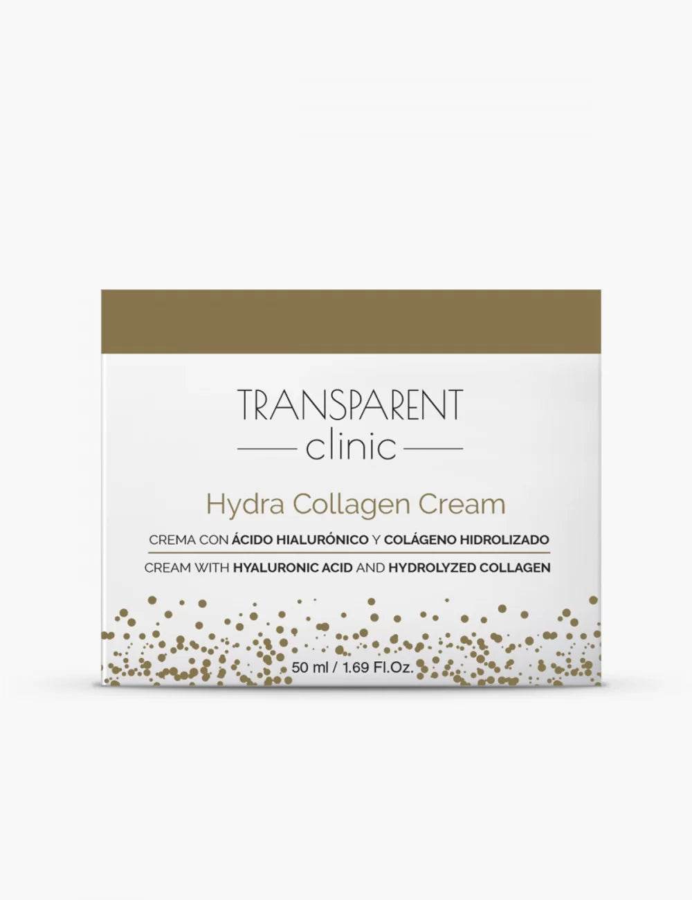 Transparent Clinic Hydra Collagène présentation packaging soin anti-âge collagène hydratant régénérant - novaparapharmacie