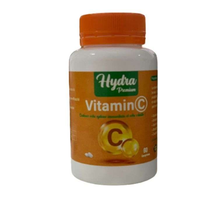Hydra Premium Vitamine C 60 Capsules - Immunité Antioxydant Éclat