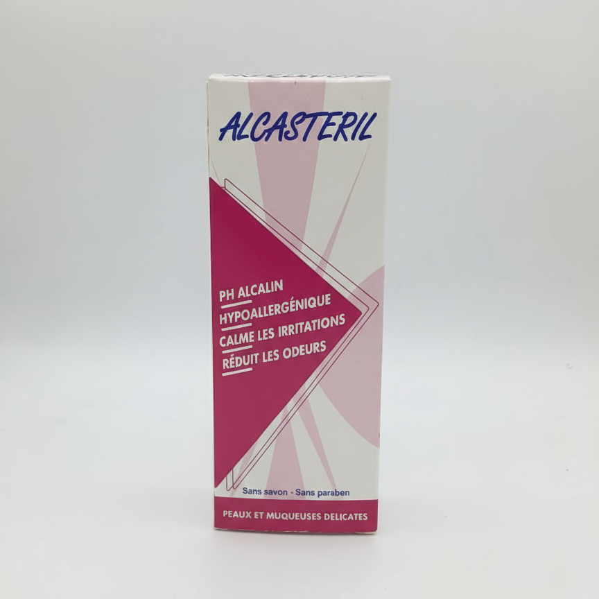 Alcasteril Antiseptique 125ml solution désinfectante plaies blessures désinfecte nettoie protège élimine bactéries - novaparapharmacie