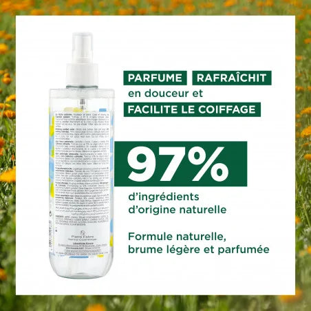 KLORANE Bébé Eau Fraîche Parfumée Calendula 500ml flacon blanc bleu parfum délicat bébé nourrisson douceur - novaparapharmacie