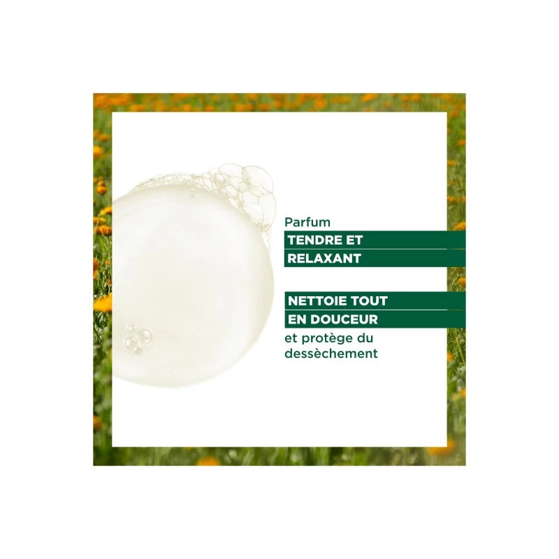 KLORANE Bébé texture gel lavant doux calendula corps cheveux bébé nourrisson nettoyage douceur apaisant mousse légère - novaparapharmacie