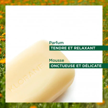 KLORANE Bébé texture savon surgras calendula doux naissance bébé nettoyage hydratation protection mousse onctueuse - novaparapharmacie