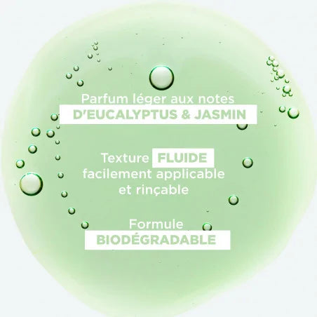 Texture Klorane Shampooing Ortie BIO Légère Cheveux Gras Sébo-Régulateur Purifiant - novaparapharmacie