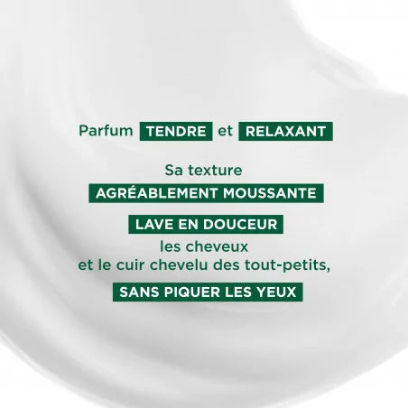 KLORANE Bébé texture shampooing démêlant calendula naissance bébé cheveux doux démêlage apaisant mousse légère - novaparapharmacie