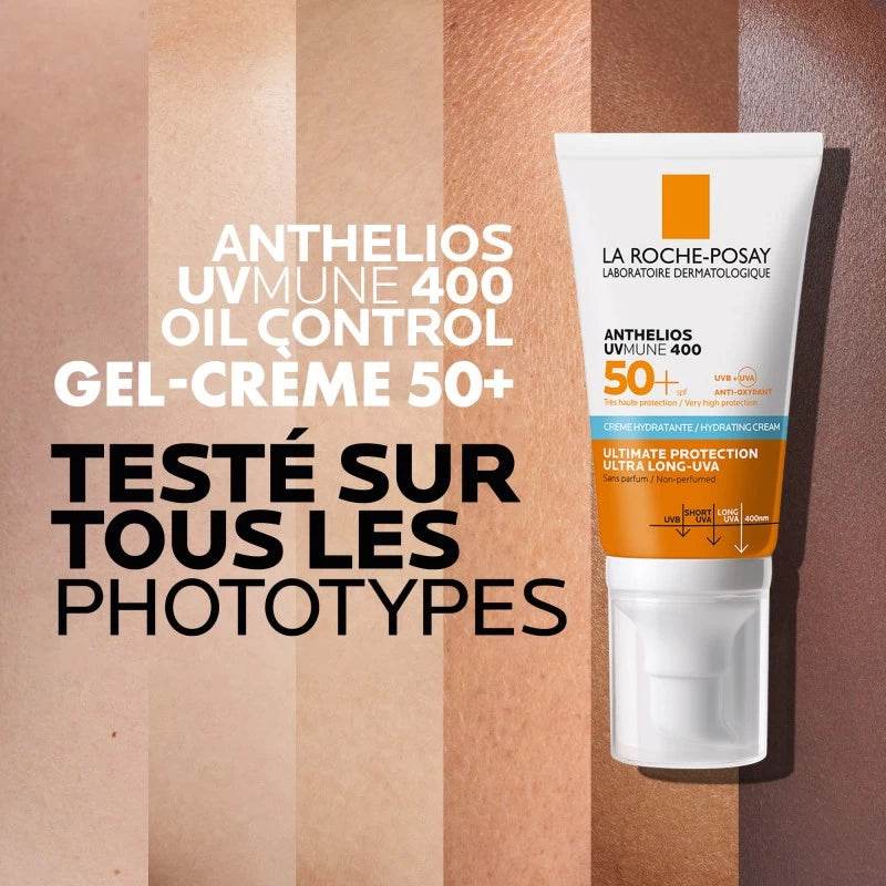 Crème Solaire Anthelios UVMUNE 400 - Indice 50+ - Très Haute Protection UVA/UVB - 30 Ml