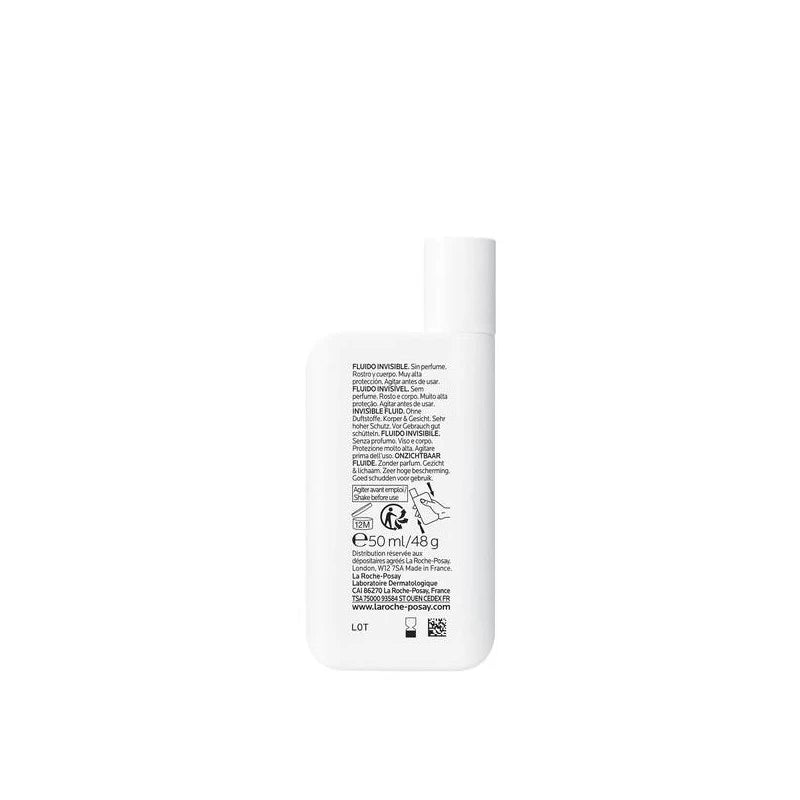 La Roche Posay Anthelios Crème Solaire Fluide Invisible SPF50 50ml