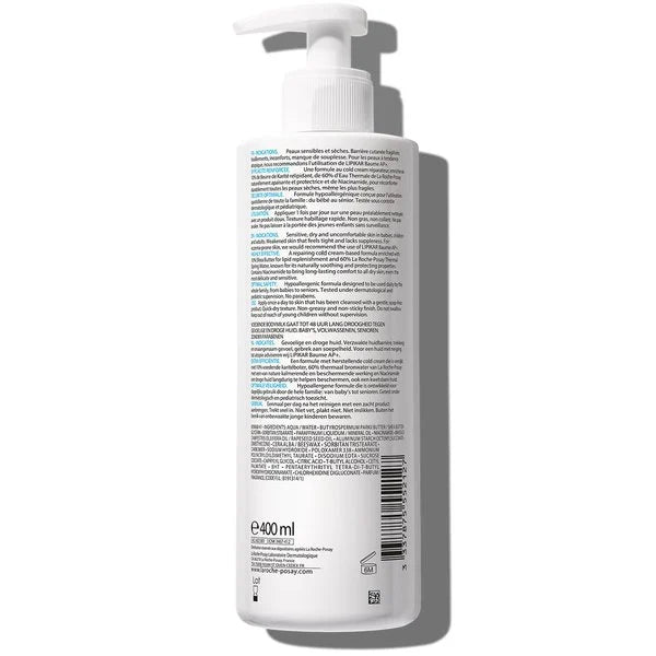  La Roche-Posay Lipikar Lait Relipidant 200ml Anti-Dessèchement Hydratant 48h Peaux Sèches Atopiques - novaparapharmacie