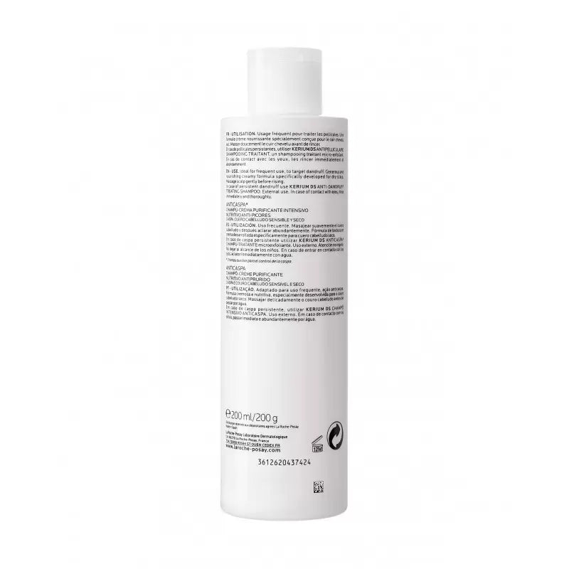 La Roche Posay Kerium Pellicules Sèches 200ml