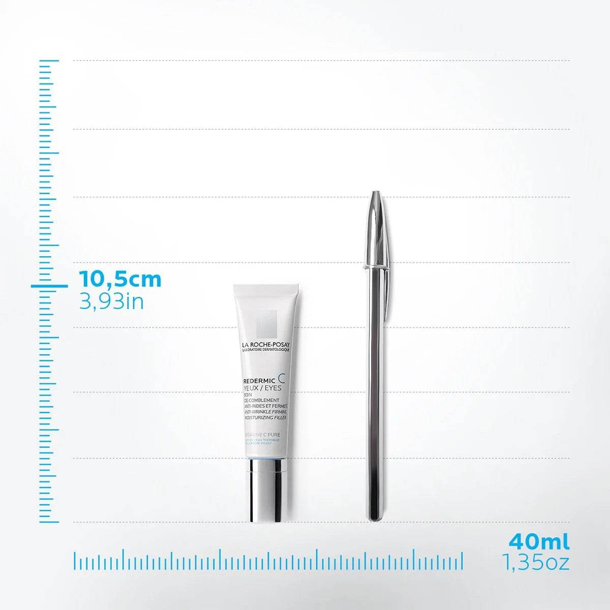 La Roche-Posay Redermic C Yeux Soin Anti-Rides 15ml Contour des Yeux Vitamine C Premium Nova Parapharmacie