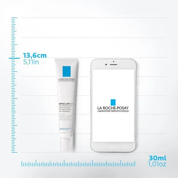 La Roche-Posay Effaclar K+ emballage soin rénovation anti-récidive peaux grasses acnéiques boîte carton blanc - novaparapharmacie