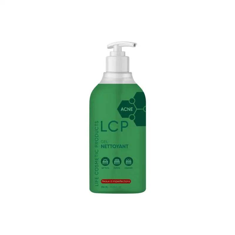 LCP Acné Gel Nettoyant 350ml nettoyant visage corps peaux grasses purifiant séborégulateur triple action - novaparapharmacie