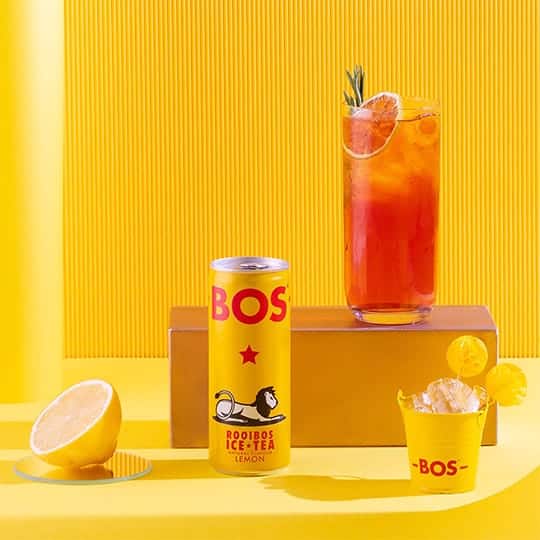 BOS ICE TEA vue alternative citron 250ml thé glacé bio naturel rafraîchissant boisson désaltérante format pratique - novaparapharmacie