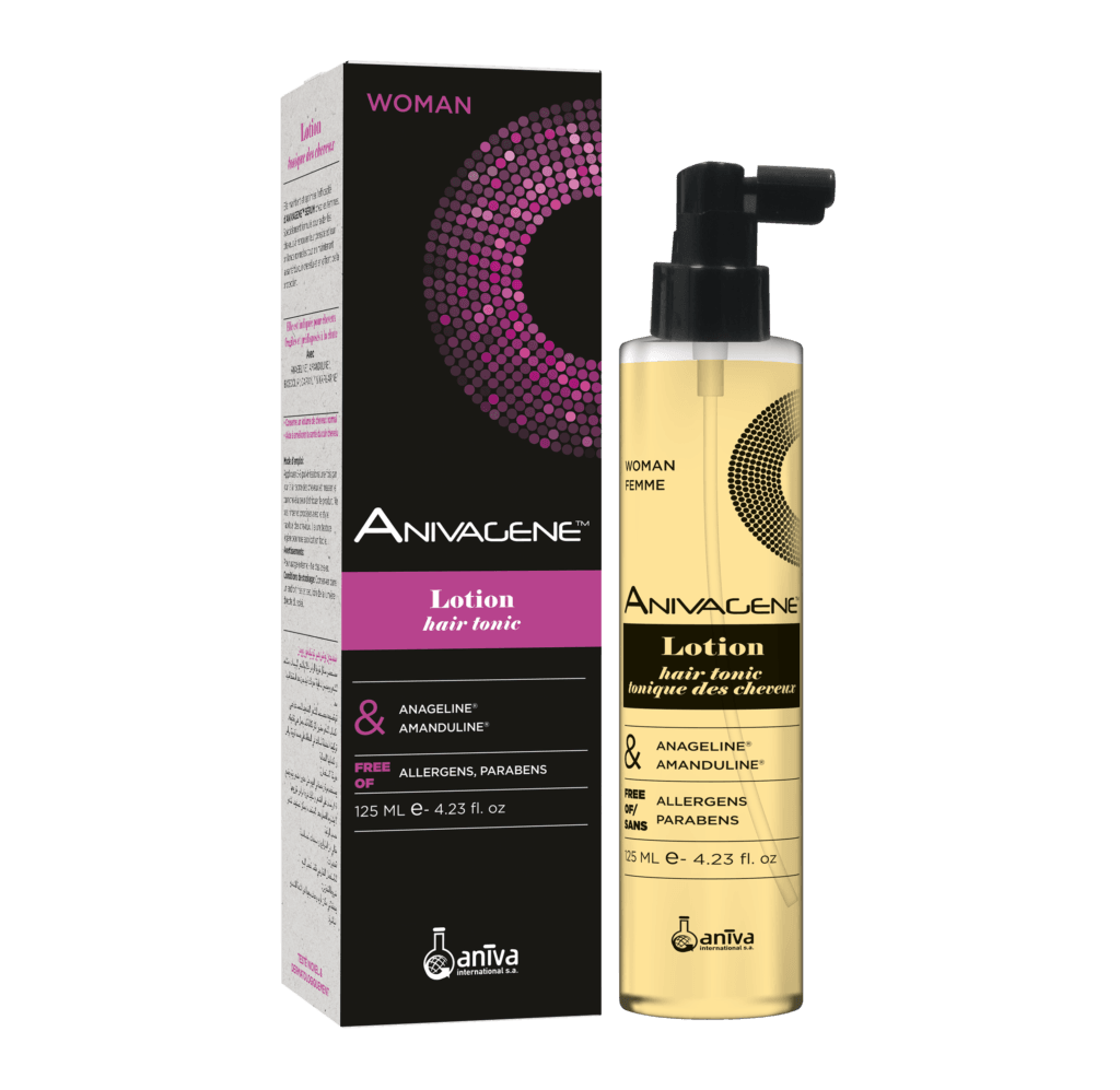 Anivagene Lotion Tonique pour les Cheveux Femme 125ml Stimulant Capillaire Féminin - Nova Parapharmacie