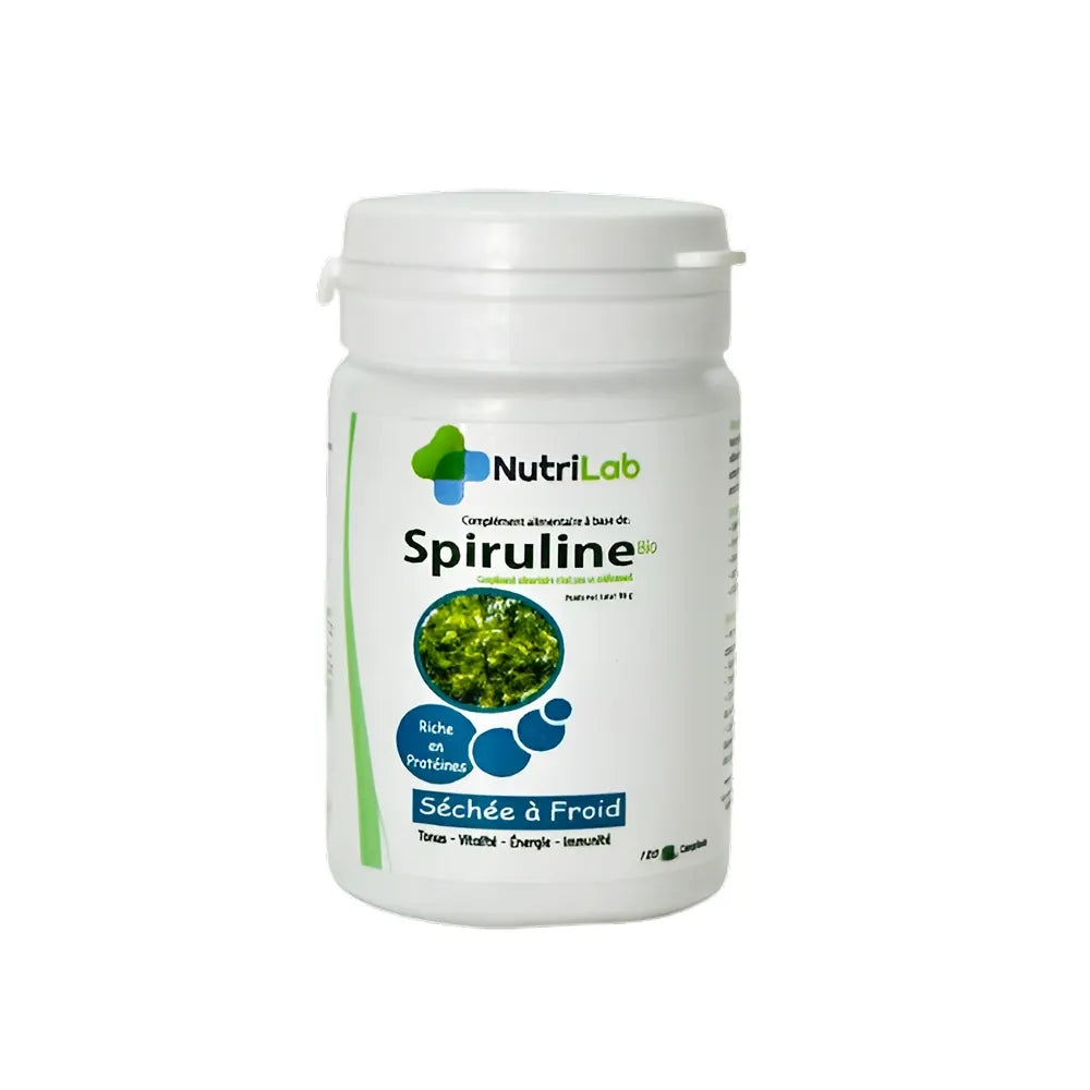 NutriLab Spiruline Bio 120 Comprimés