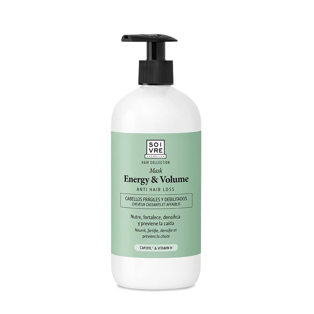 Soivre Shampooing Energy & Volume 500ml shampoing cheveux fins dévitalisés volume naturel brillance énergie capillaire - novaparapharmacie