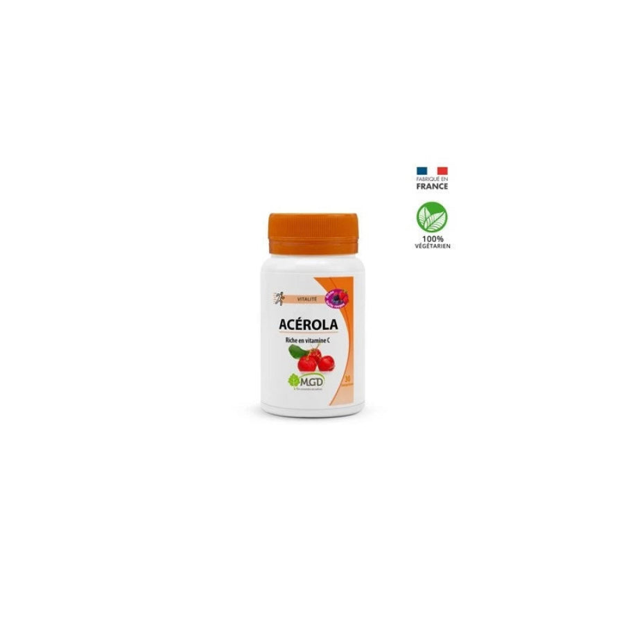 MGD Acérola Fruits Rouges boite 30 comprimés | Nova Para