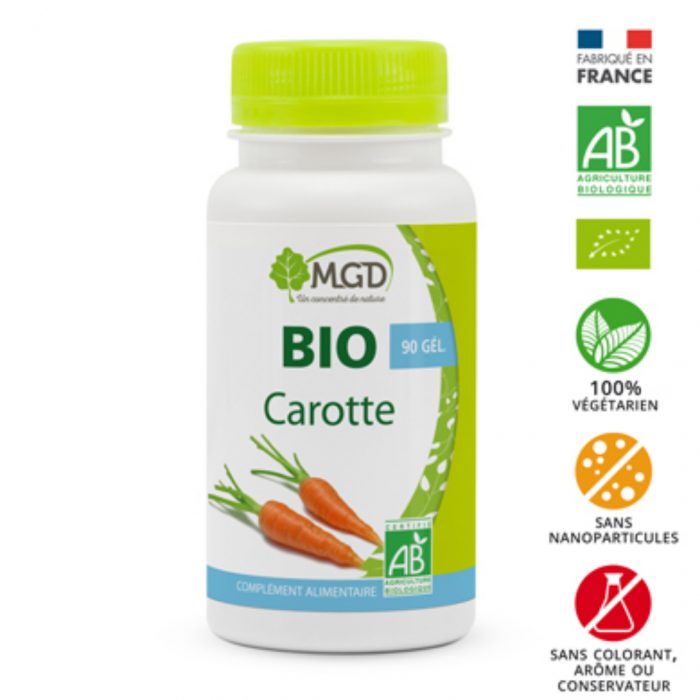 MGD Bio Carotte 90 Gélules