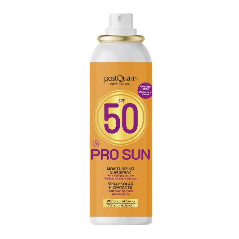 POSTQUAM Professional Pro Sun Spray SPF50+ 150ml flacon spray protection solaire très haute hydratant - novaparapharmacie