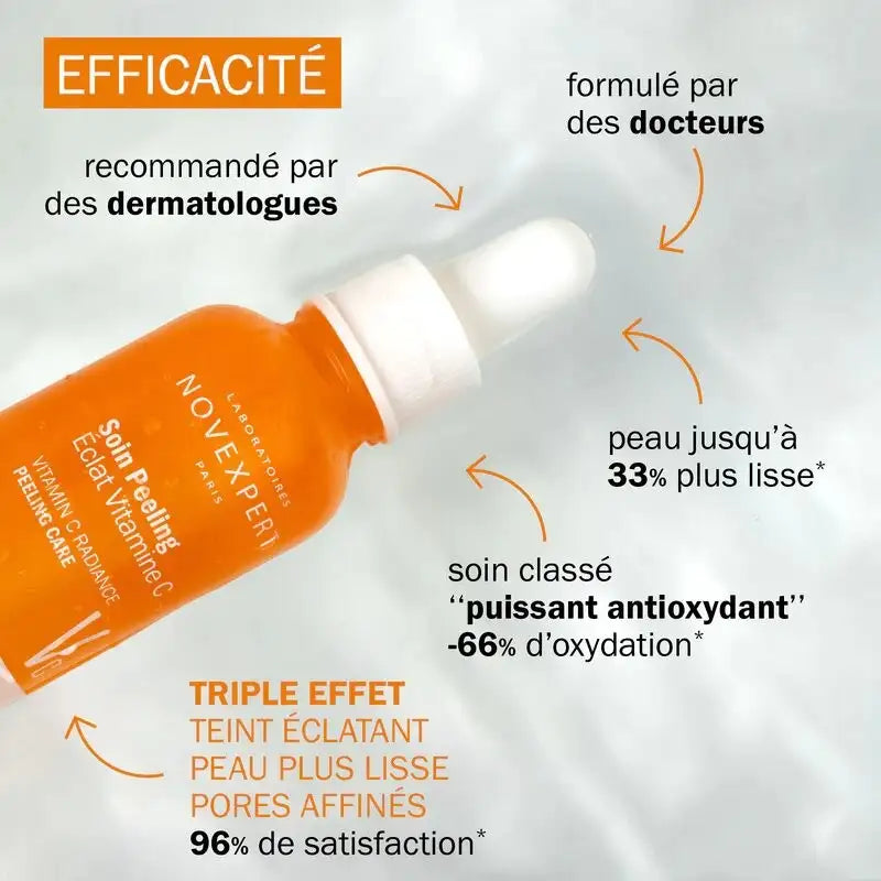 NOVEXPERT Soin Peeling Eclat Vitamine C 30ml | Nova Para