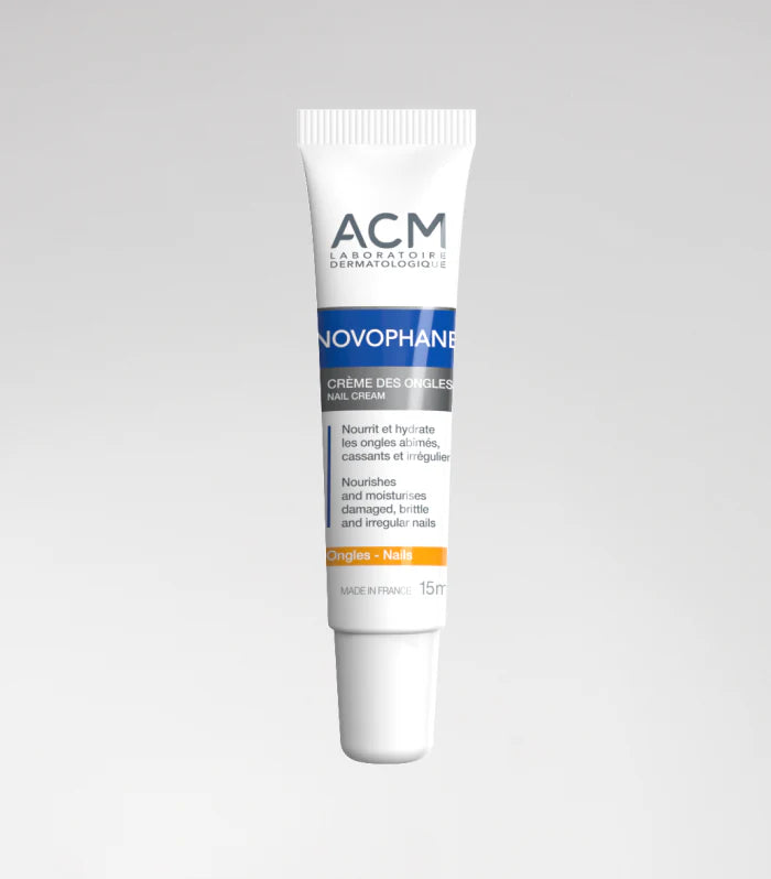 ACM Novophane Crème Ongles 15ml Soin Réparateur Ongles Cassants Fragiles Fortification Nutrition - novaparapharmacie