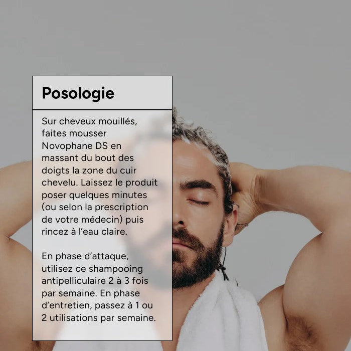 ACM Novophane K Shampooing 125ml Pellicules Sévères Traitement Anti-Pelliculaire Intensif Purifiant - novaparapharmacie