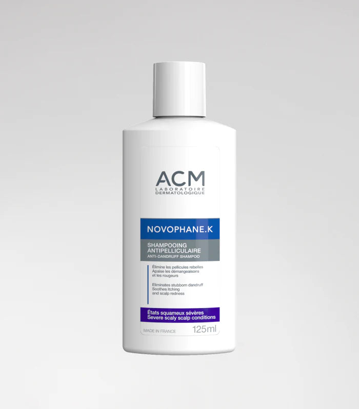 ACM Novophane K Shampooing 125ml Pellicules Sévères Traitement Anti-Pelliculaire Intensif Purifiant - novaparapharmacie

Image 2 (Texture/Application) 