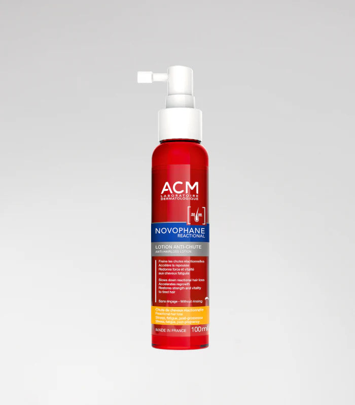  Lotion ACM Novophane Anti-Chute 100ml shampooing énergisant chute réactionnelle - novaparapharmacie