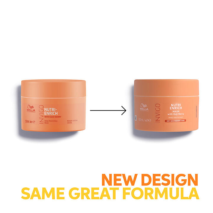 Nutri WELLA Pro Enrich Mask 150ml masque nutrition intense cheveux secs nutrition réparation brillance - novaparapharmacie