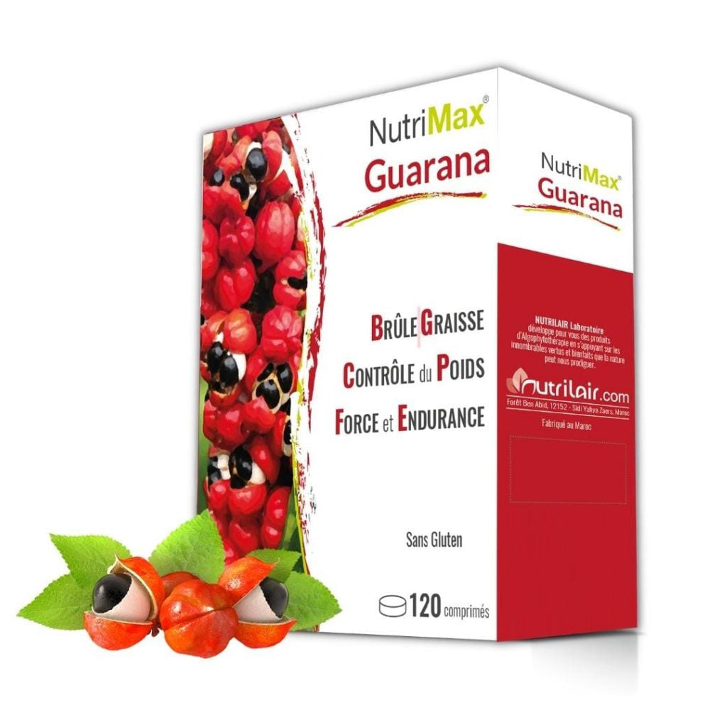 Nutrimax Guarana 120 Comprimés