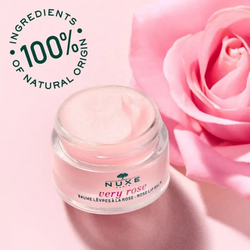 Nuxe Very Rose Baume Hydratant Lèvres À La Rose 15 Gr | Nova Para