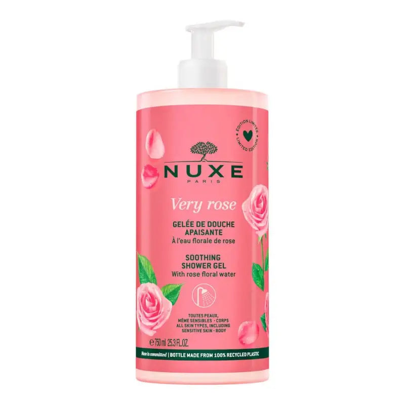 NUXE VERY ROSE Gelée De Douche Apaisante 750ml | Nova Para