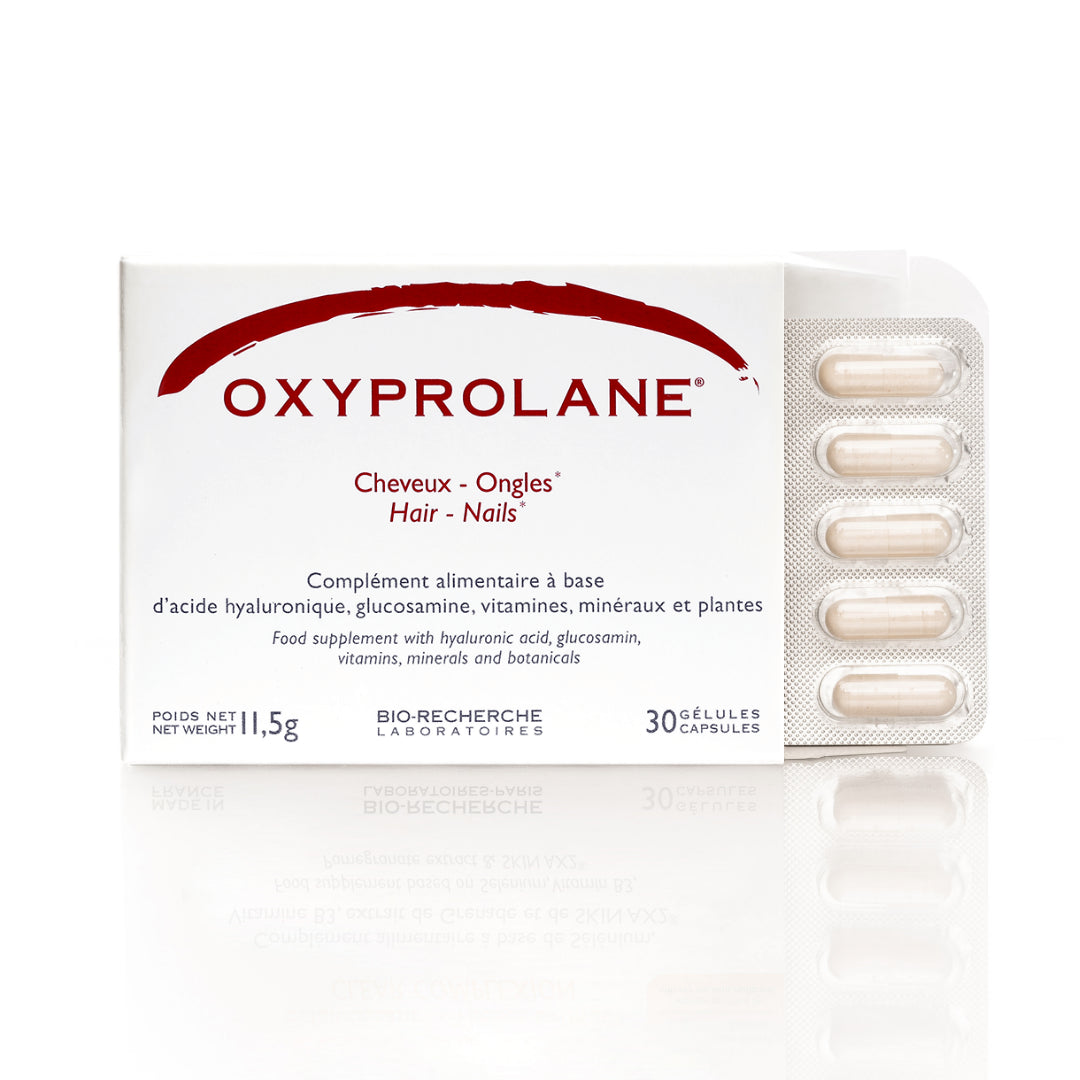  BIO RECHERCHE Oxyprolane 90 gélules cheveux ongles complément alimentaire pousse cheveux biotine - novaparapharmacie