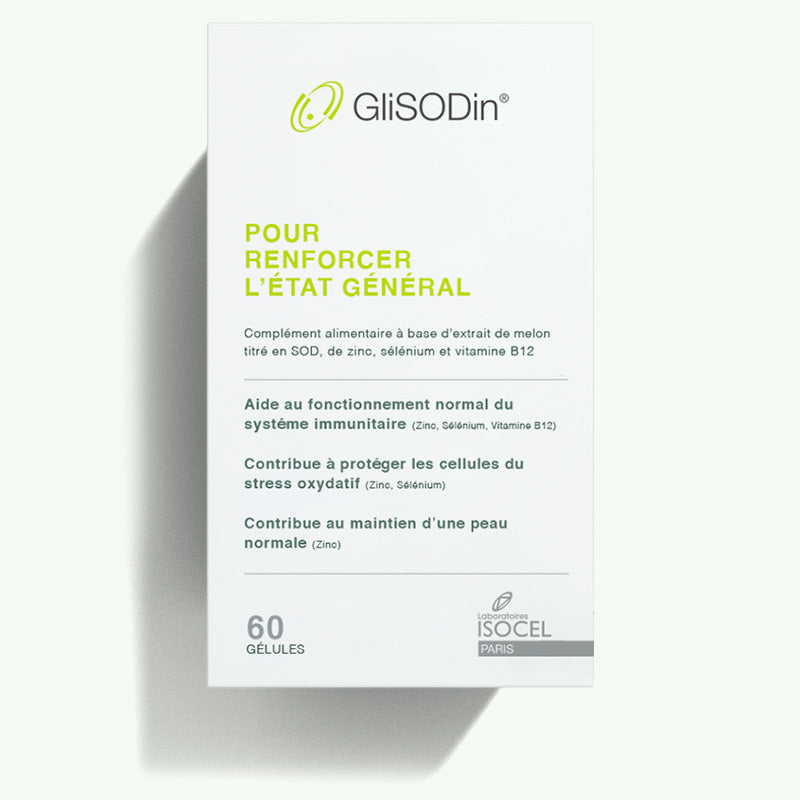 GLISODIN État Général complément alimentaire anti-âge antioxydant vitalité protection cellulaire - novaparapharmacie