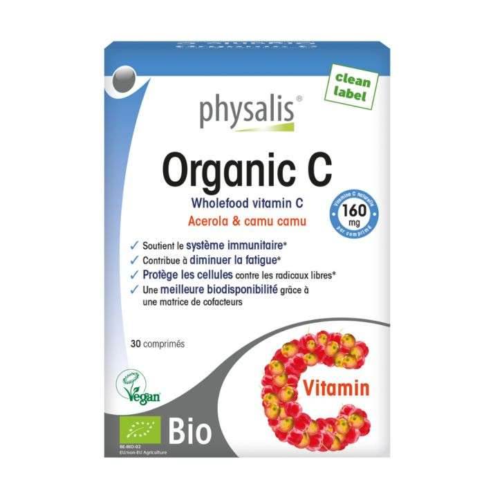 Physalis Organic C 30 Tablets - Nova Parapharmacie