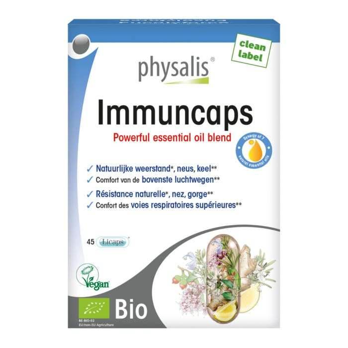 PHYSALIS IMMUNOCAPS 45 COMPRIMES - Nova Parapharmacie