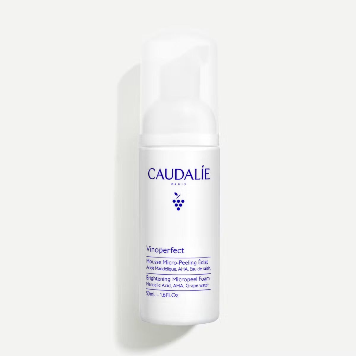 CAUDALIE Vinoperfect Mousse Micro-Peeling Éclat 100ml  éclat nettoyante mousse douce viniférine exfoliation quotidienne - novaparapharmacie