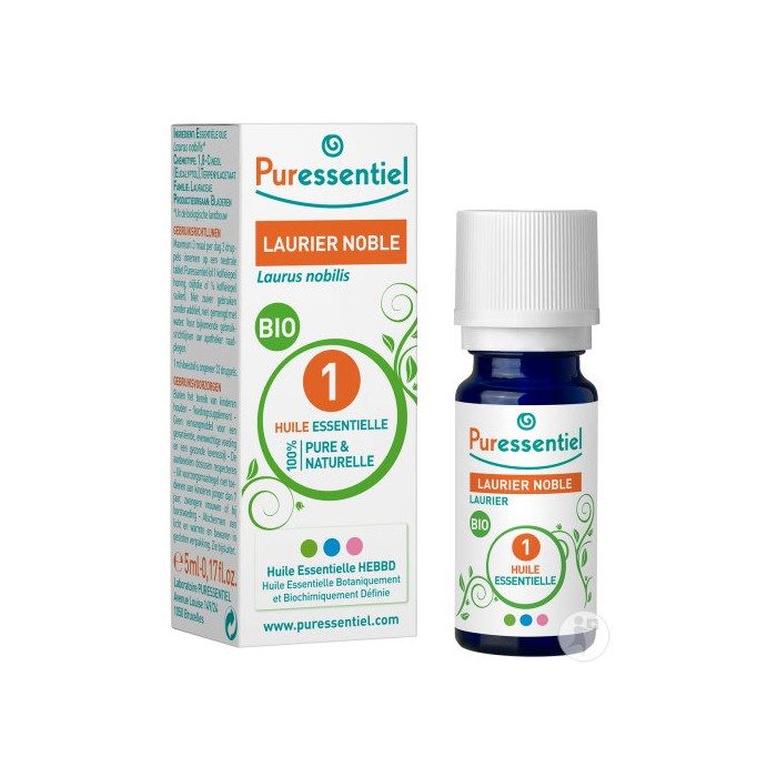 Puressentiel huile essentielle Laurier Noble BIO 5 Ml | Nova Para