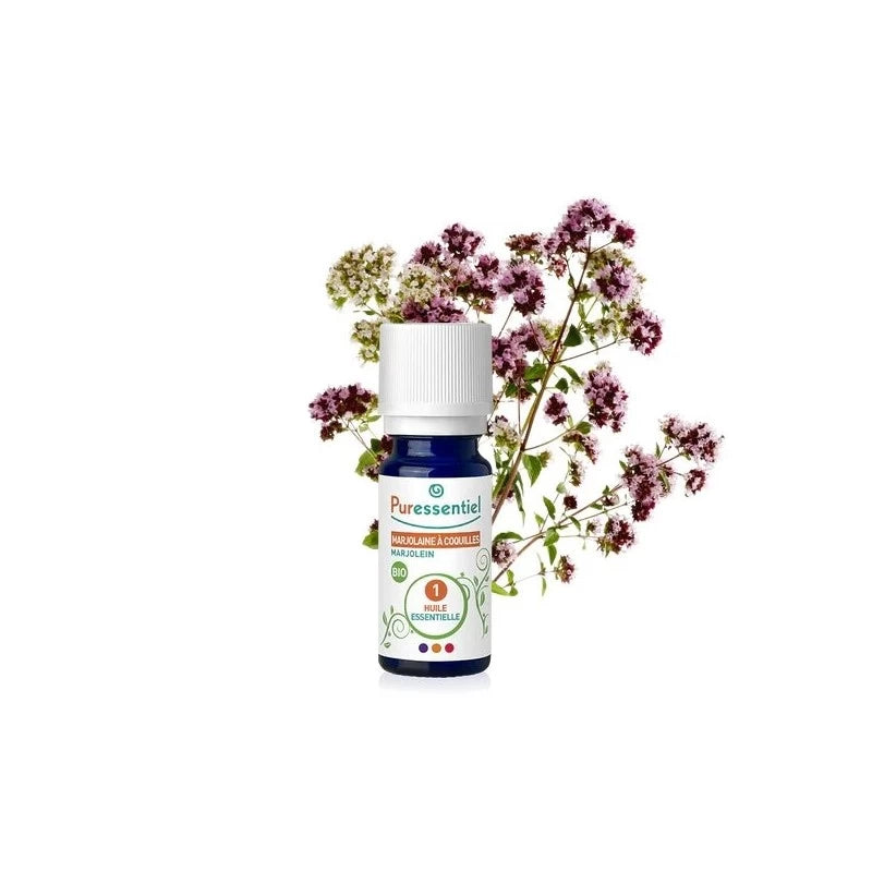 PURESSENTIEL MARJOLAINE A COQUILLES Huile Essentielle BIO 5 ML | Nova Para