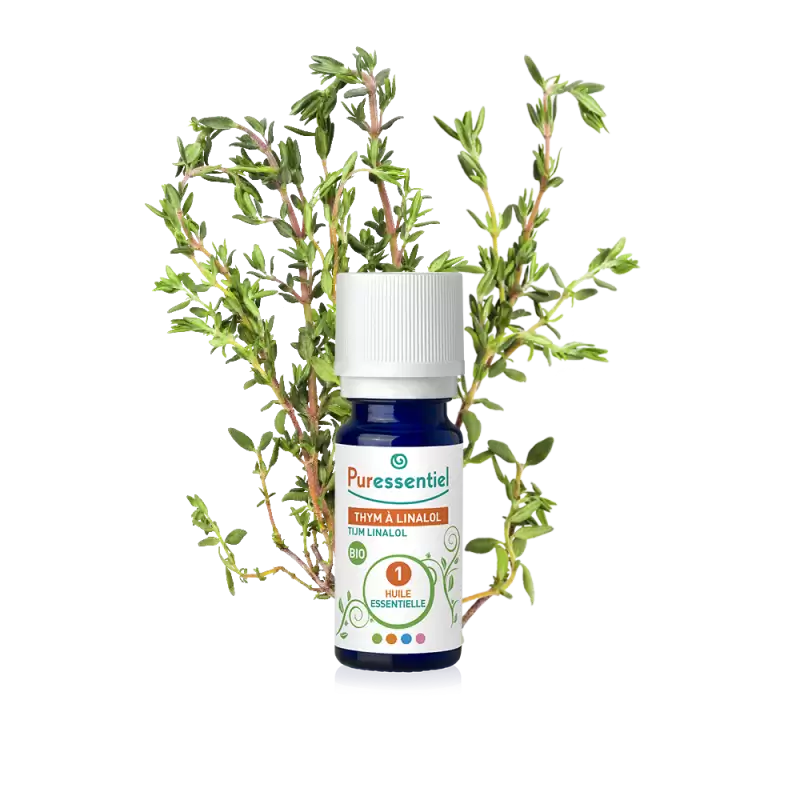 PURESSENTIEL THYM A LINALOL Huile Essentielle BIO 5 Ml | Nova Para