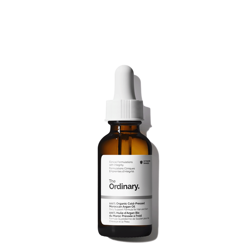 THE ORDINARY Huile d'Argan Marocaine 100% Bio 30ml pressée à froid visage cheveux corps multi-usage - novaparapharmacie