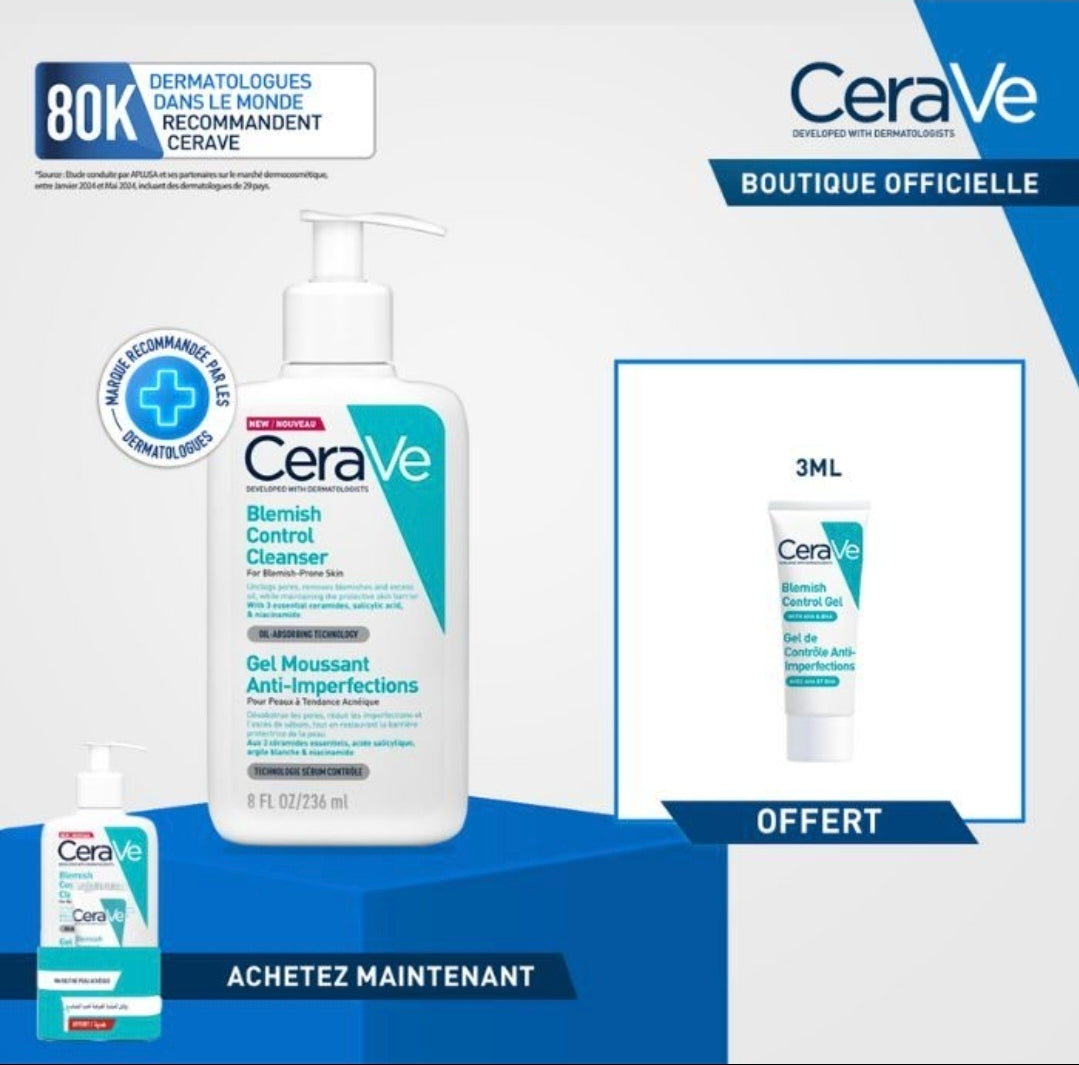 CeraVe Gel Moussant Anti-Imperfections 236ml