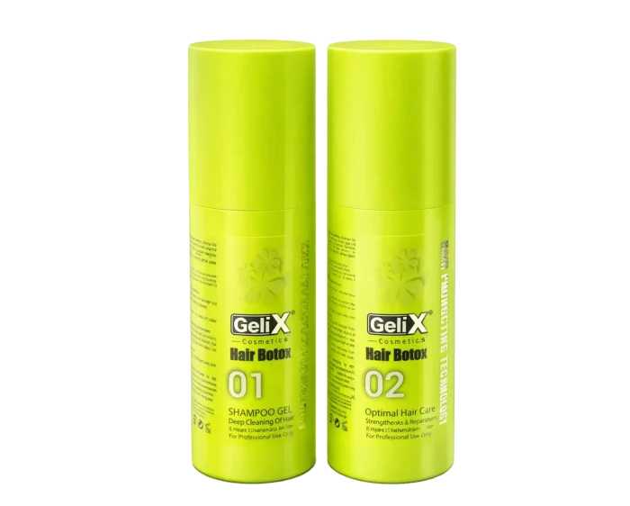 ⭐ GELIX Duo Pack Hair Botox Shampoing 01 + Keratin 02 -15% Lissage ...