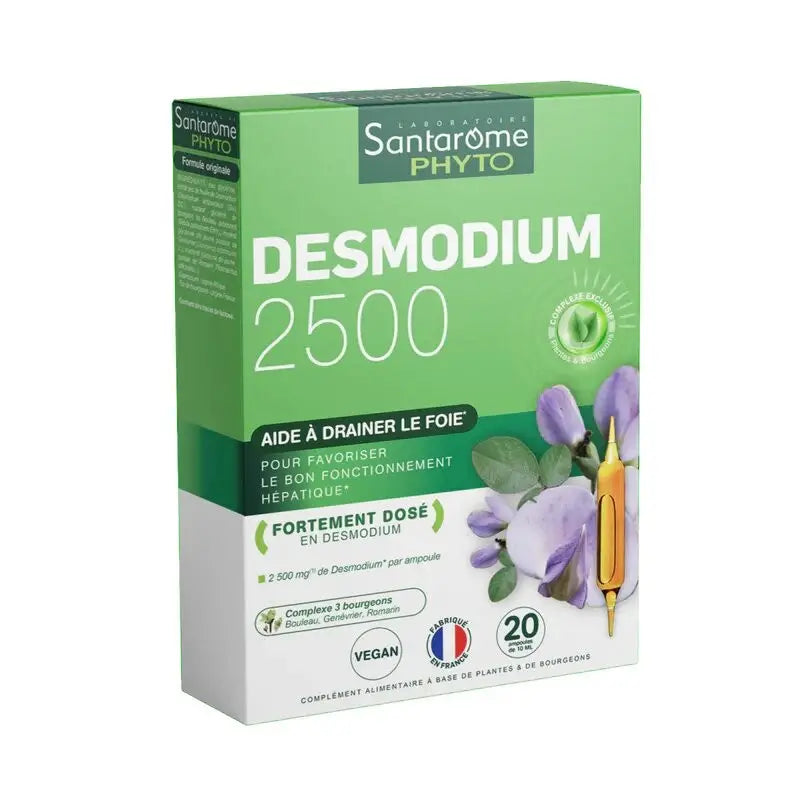 SANTAROME PHYTO DESMODIUM 2500 B20 AMPOULES | Nova Para