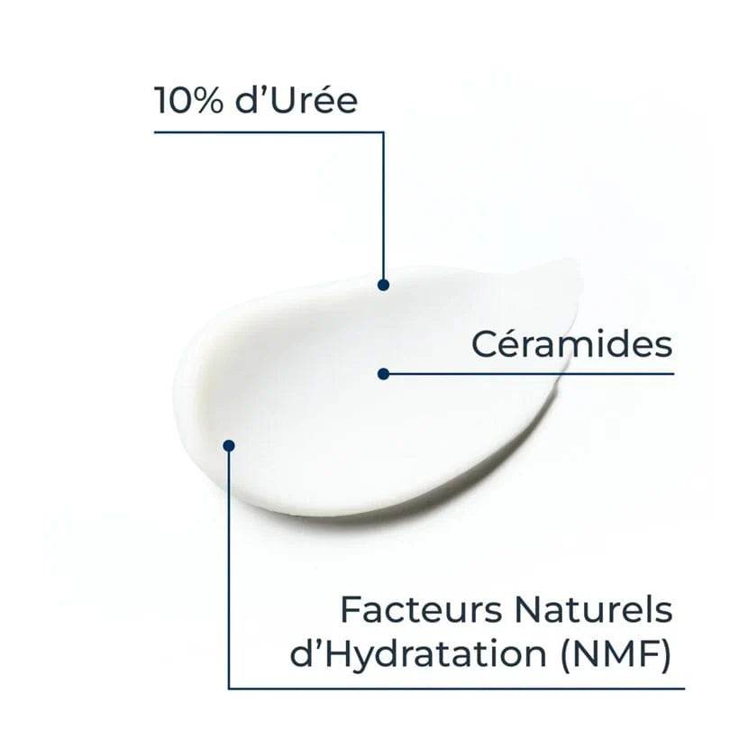 EUCERIN UreaRepair PLUS Crème Pieds bénéfices 10% urée hydratation intense pieds secs crevassés réparation