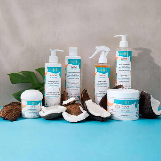 Gamme Activilong soins cheveux Coco D'Amour Shampooing Douceur 250ml huile coco nettoie hydrate - novaparapharmacie